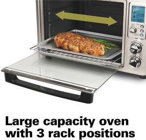 Hamilton Beach - Digital & Convection Toaster Oven with Rotisserie - 31190C