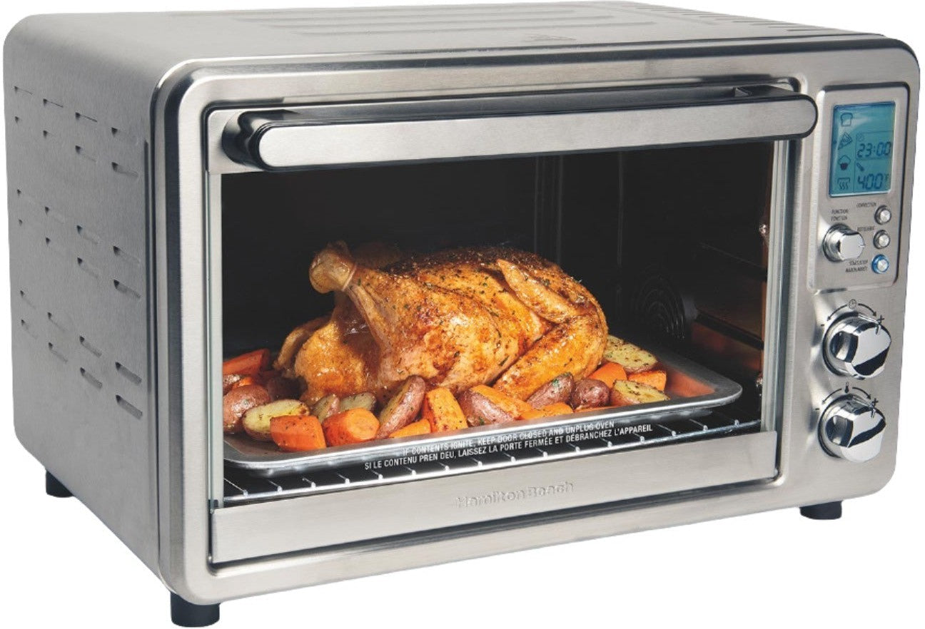 Hamilton Beach - Digital & Convection Toaster Oven with Rotisserie - 31190C