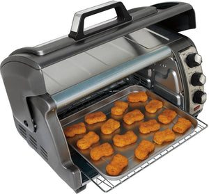 Hamilton Beach - Easy Reach Toaster Oven with Roll Top Door - 31126D