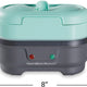 Hamilton Beach - Egg Bites Maker with Hard-Boiled Eggs Insert Teal - 25511