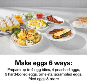 Hamilton Beach - Egg Bites Plus Egg Cooker - 25510C