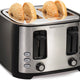 Hamilton Beach - Extra Wide Slot 4 Slice Toaster - 24633G