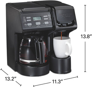 Hamilton Beach - FlexBrew Trio Coffee Maker with 40 Oz Reservoir - 49904C