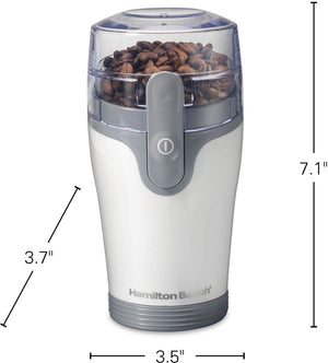 Hamilton Beach - Fresh Grind Coffee Grinder White - 80420G