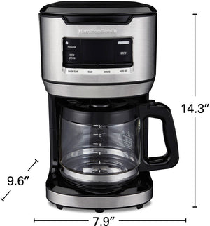 Hamilton Beach - FrontFill 14 Cup Programmable Coffee Maker - 46390