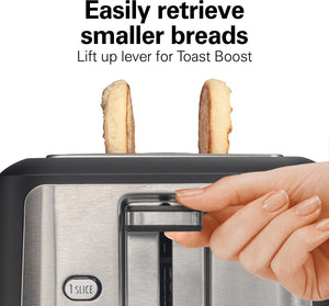 Hamilton Beach - Gourmet 2 Slice Toaster with Sure-Toast Technology - 22996G