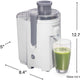 Hamilton Beach - HealthSmart White Compact Juice Extractor - 67501