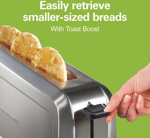 Hamilton Beach - Long Slot Toaster with 2 Slice Capacity - 22999