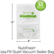 Hamilton Beach - NutriFresh Easy-Fill 1 QT Size Vacuum Sealer Bags - 78306