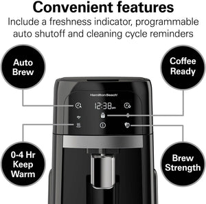 Hamilton Beach - One Press 14 Cup Dispensing Coffee Maker - 47601