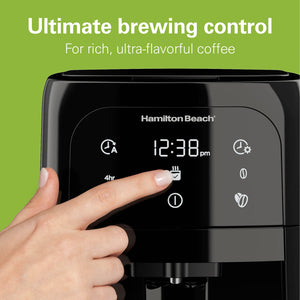 Hamilton Beach - One Press Dispensing 12 Cup Coffee Maker - 47600