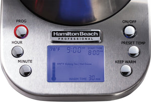 Hamilton Beach - Professional Digital Kettle with LCD Temperature Control - 41028C