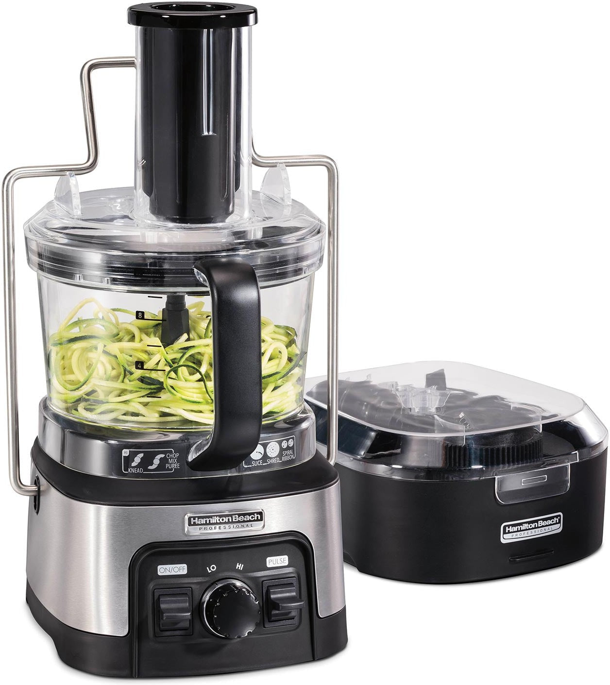 Hamilton Beach - Professional Spiralizing Stack & Snap Food Processor - 70815