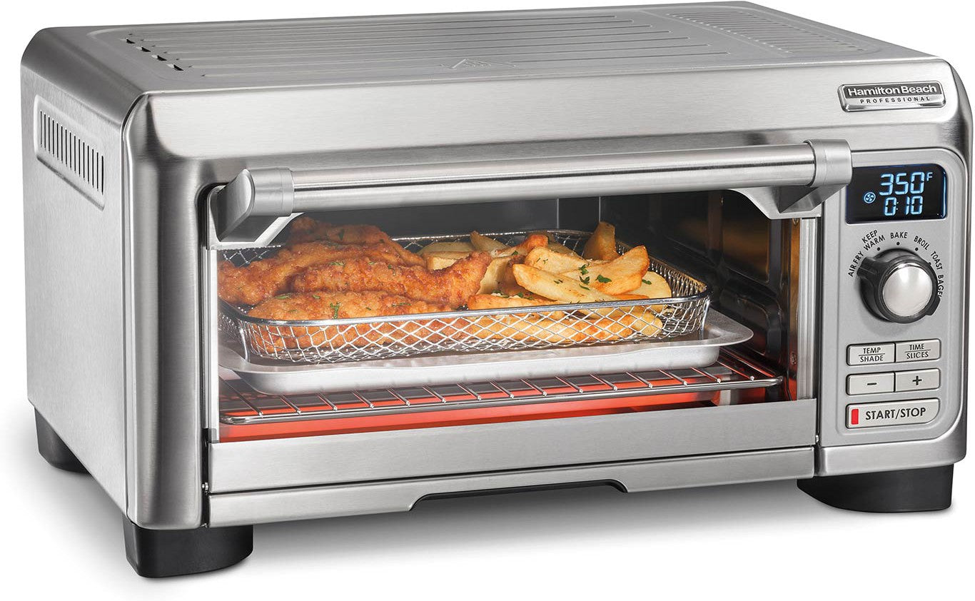 Hamilton Beach - Professional Sure-Crisp Air Fry Digital Toaster Oven - 31241