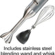 Hamilton Beach - Professional Variable Speed Hand Blender - 59750