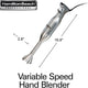 Hamilton Beach - Professional Variable Speed Hand Blender - 59750