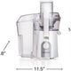 Hamilton Beach - Recertified Big Mouth 800 W Juice Extractor White - 67702