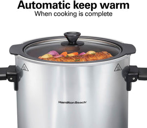 Hamilton Beach - Sear & Cook 10 QT Stockpot Slow Cooker - 33196