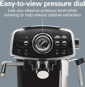 Hamilton Beach - Slide & Lock Espresso Maker - 40730