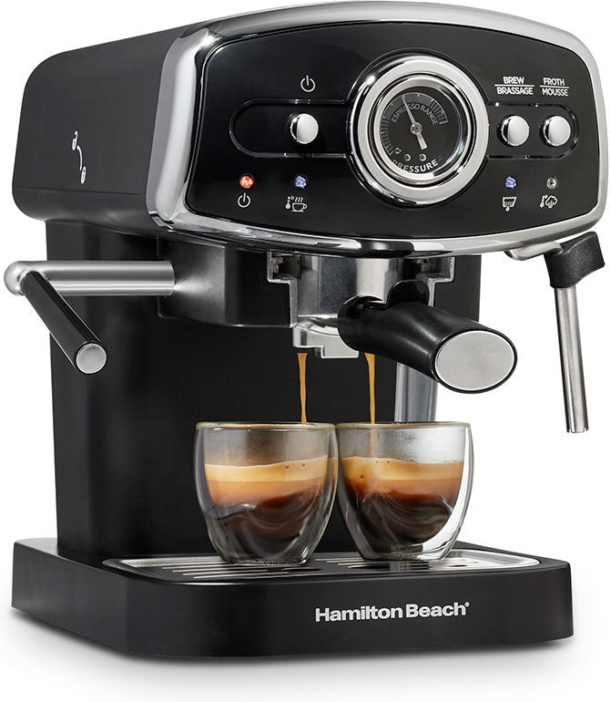 Hamilton Beach - Slide & Lock Espresso Maker - 40730