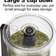 Hamilton Beach - Stack & Press 3 Cup Chopper - 72850G