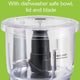 Hamilton Beach - Stack & Press 3 Cup Chopper - 72850G