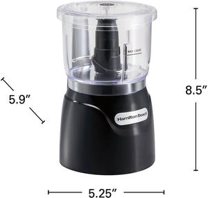 Hamilton Beach - Stack & Press 3 Cup Chopper - 72850G