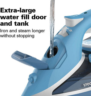 Hamilton Beach - Steam Iron with Retractable Cord Blue - 14216