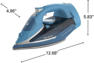 Hamilton Beach - Steam Iron with Retractable Cord Blue - 14216