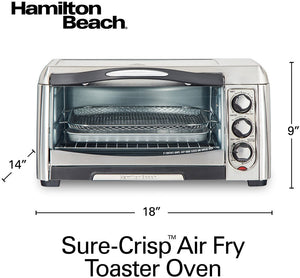 Hamilton Beach - Sure Crisp Air Fry Toaster Oven - 31323