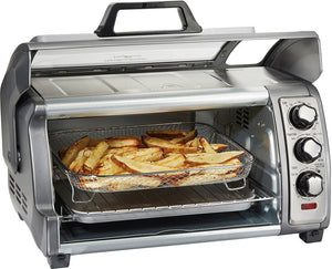 Hamilton Beach - Sure Crisp Air Fryer Toaster Oven with Easy Reach Door - 31523C