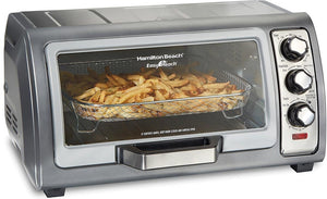 Hamilton Beach - Sure Crisp Air Fryer Toaster Oven with Easy Reach Door - 31523C