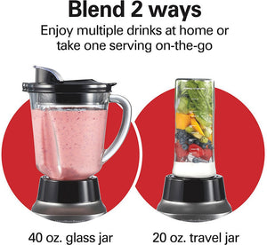 Hamilton Beach - Wave Crusher Blender with Two Jars - 58181J