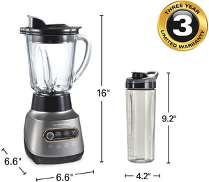 Hamilton Beach - Wave Crusher Blender with Two Jars - 58181J