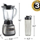 Hamilton Beach - Wave Crusher Blender with Two Jars - 58181J