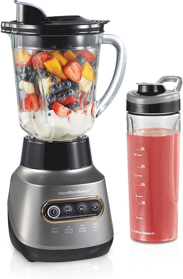 Hamilton Beach - Wave Crusher Blender with Two Jars - 58181J