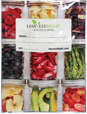 Harvest Right - 6" x 9.75" Resealable Mylar, Pack Of 50 (Minimum Order Quantity 6) - MB-005 (2-3 Weeks For Delivery)