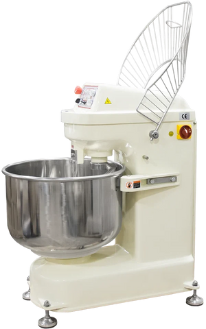 Heavy - 2 Speed 110 lb Heavy Duty Floor Mode Dough Spiral Mixer - BMSM050