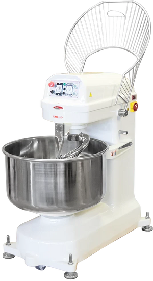 Heavy - 2 Speed 110 lb Heavy Duty Floor Mode Dough Spiral Mixer - BMSM050