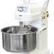 Heavy - 2 Speed 110 lb Heavy Duty Floor Mode Dough Spiral Mixer - BMSM050