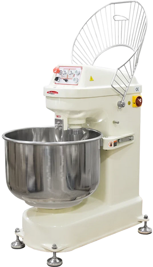 Heavy - 2 Speed 110 lb Heavy Duty Floor Mode Dough Spiral Mixer - BMSM050