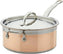 Hestan - 22 cm/4 QT CopperBond Induction Copper Saucepan With Helper Handle - 31596