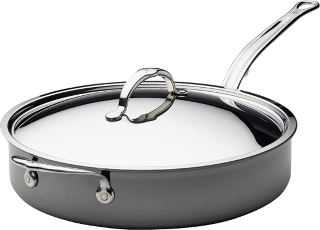 Hestan - 30 cm/5 QT NanoBond Covered Sauté with Helper Handle - 60028