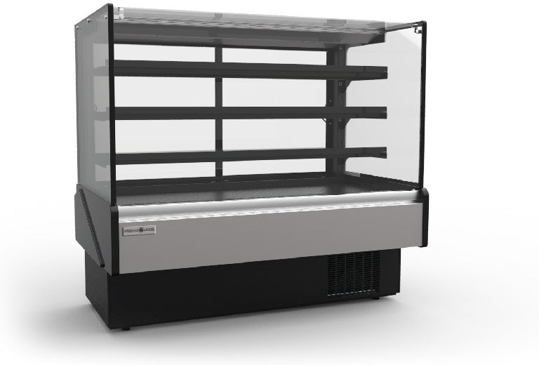 Hydra-Kool - 40" Flat Bakery Deli Case Self-Contained - KBD-FG-40-S