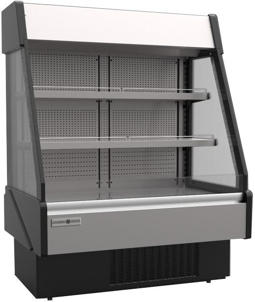 Hydra-Kool - 40" Grab And Go Low Profile with Rear Loading And Manual Front Shutter Remotely Cooled - KGL-RM-40-R