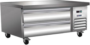 IKON - 38" Stainless Steel Electric Refrigerated Chef Base with 2 Drawers - ICBR38 (Available February)