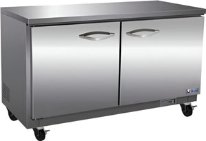 IKON - 61" Stainless Steel 4 Drawer Electric Under Counter Refrigerators - IUC61R-4D