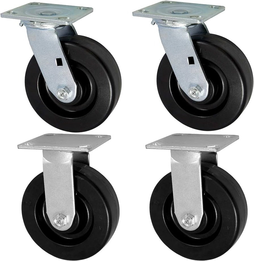 IKON - 6.2" Cooking Casters For Braked, Set Of 6 - 119-0282