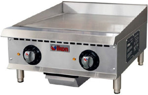 IKON COOKING - 24” Electric Thermostatic Griddle - ITG-24E