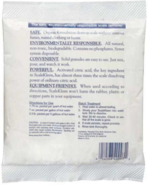 ITV Ice Makers - 7 Oz Bag Scale Cleaner - 4033